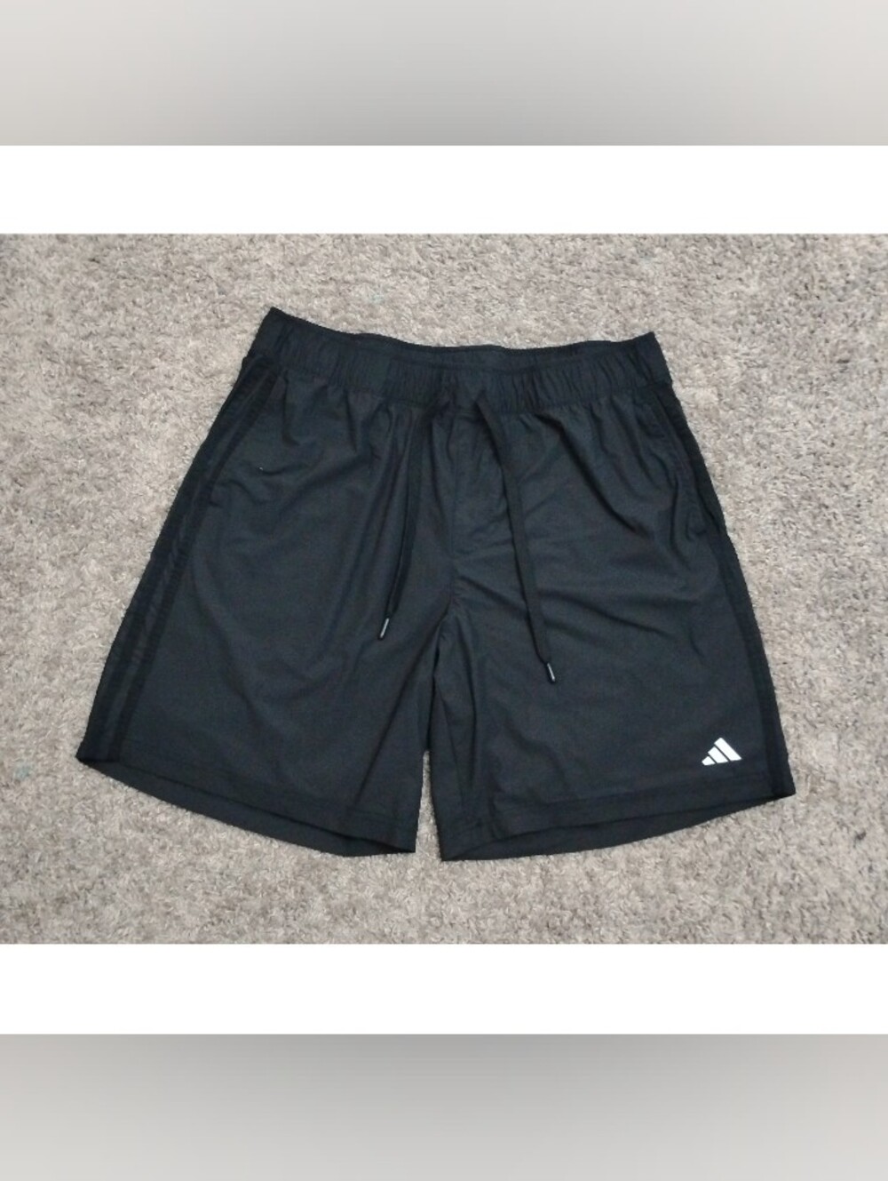Adidas Men's Black Athletic Shorts